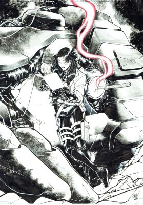 Marvel Comics Presents Psylocke #02 variant cover | Black Diamond