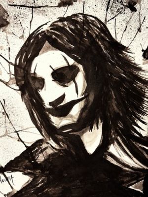The Crow Original Artwork Ink Drawing Goth Comic Book Art | eBay US (Buy It Now)