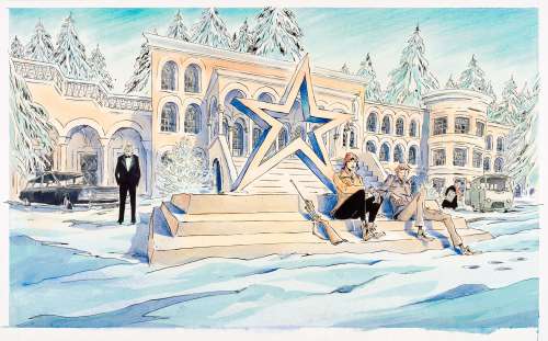 Pierre-Henry Gomont - PIERRE-HENRY GOMONT - Slava - Illustration originale 3