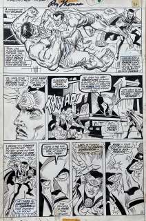 Ross Andru / Bill Everett - Marvel Feature #1 p.21 1st APP of The Defenders!! 1971