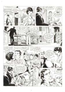 Mitton, Jean-Yves - Originele pagina (p.3) - Bloed en Stilte 7 - De tiende grote Arcanium - (1993) | Catawiki