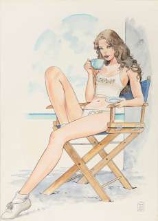 Manara Milo - "Un sorso di seduzione", anni 2000 | Urania Casa d’Aste