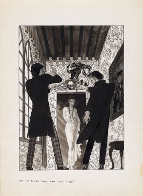 Guido Crepax | Lot 36 - Edgar Allan Poe - La caduta della casa degli Usher | Finarte