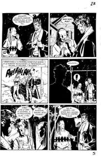 Brad Barron #3 - Giancarlo Caracuzzo - 3x original pages  - EO - (2005) | Catawiki