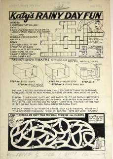 Katy’s Rainy Day Fun | Four Color Comics