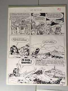 Renaud  - Planche Originale - Aymone - "Les Exilés du temps"  - (1997) | Catawiki