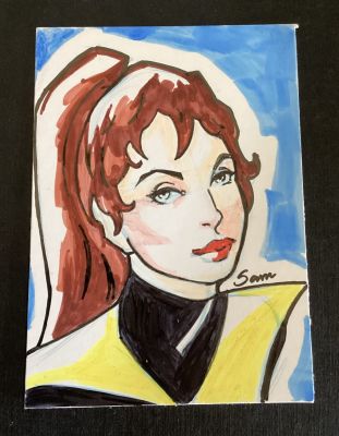 Samuel Silva | Kitty Pride - Personal Sketch Card | Raremarq (Buy It Now)