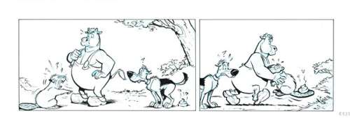 Boes - Originele strook uit Boes Integraal 7 - Taille: 43 x 15 cm. | Catawiki