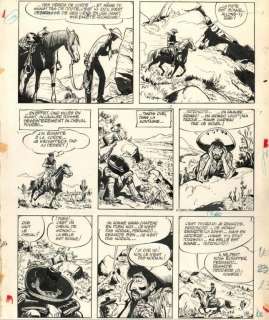 Jijé. Planche originale Jerry Spring | BDEnchères