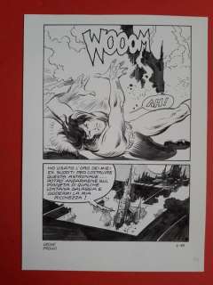 Fan #4 - Leone Frollo - original pages - Page volante - EO - (1979) | Catawiki
