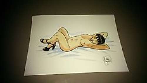 Taymans, André  - Dessin original en couleur - Caroline Baldwin | Catawiki