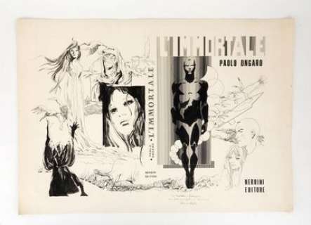 Ongaro Paolo L’immortale Couverture... | ONGARO Paolo L’immortale Couverture de l’édition italienne... | Vermot et Associés