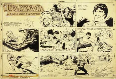 Lubbers Bob - "Tarzan - Yellow People of Ambera", 1950 | Urania Casa d’Aste