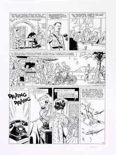 PARENTEAU-DENOËL, REGIS... - Lot 187 - HERR DOKTOR, PLANCHE 11. Encre de Chine et crayon sur...