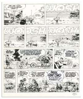 Bar2 | BAR2 JOE BAR TEAM Tome 1, Vents d’Ouest, 1990 Planche... | Daniel Maghen Enchères