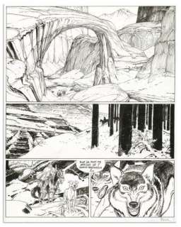 Boucq | FRANÇOIS BOUCQ BOUNCER To Hell (T.8), Glénat 2012 Planche... | Daniel Maghen Enchères