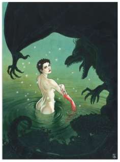 TILLIER - Lot 155 - BÉATRICE TILLIER LE BOIS DES VIERGES Loup (T.2), Delcourt...