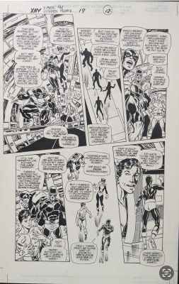 John Byrne, Tom Palmer | X-Men: the Hidden Years #19 Page 12 - John Byrne | ComicArtFans Classifieds