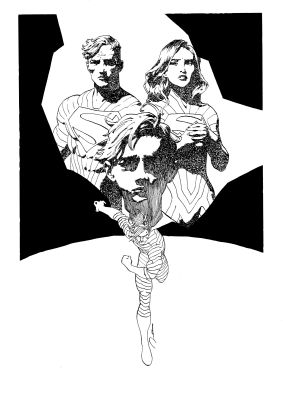 Gerald Parel | Absolute Superman #17 Variant Oa - Gerald Parel | ComicArtFans Classifieds