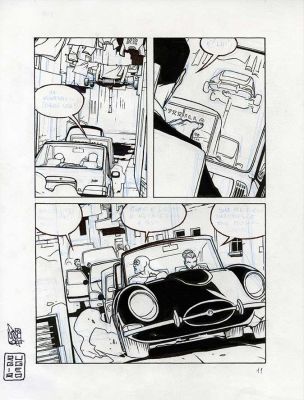 Giuseppe Camuncoli, Lorenzo Ruggiero | Giuseppe Camuncoli - "Diabolik: Colpo a Spaccanapoli" Page 11 | ComicArtFans Classifieds