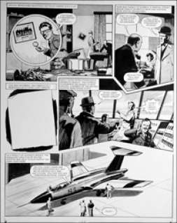Bill Lacey - Number 13 Marvel Street - Second Test (TWO pages)