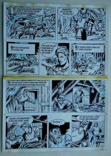 De Rode Ridder 37 - originele pagina (p. 14) - De wilde jacht - (1968) | Catawiki