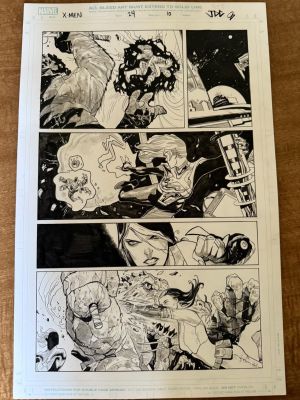 Joshua Cassara | X-Men #24 Pg 10 | ComicArtFans Classifieds