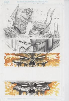 Juan Ferreyra | Juan Ferreyra: Ghost Rider Vs Galactus #1, Page 20 | ComicArtFans Classifieds