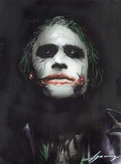 The Joker - Original Painting - Daniel Azconegui - EO | Catawiki