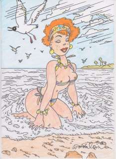 Wasterlain, Marc - Dessin original en couleur - Jeannette Pointu (2015) | Catawiki