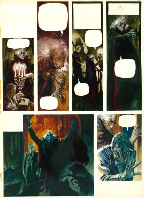 Fernando Fernandez | Dracula | ComicArtFans Classifieds