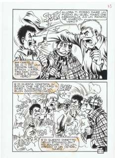 Alan Ford #21 - Magnus - original page "Bombafobia" - Page volante - EO - (1971) | Catawiki