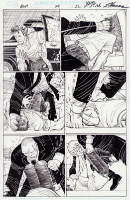 John Romita Jr., Scott Hanna | Amazing Spider-Man #56 Page 22 {Tombstone Page} | ComicArtFans Classifieds
