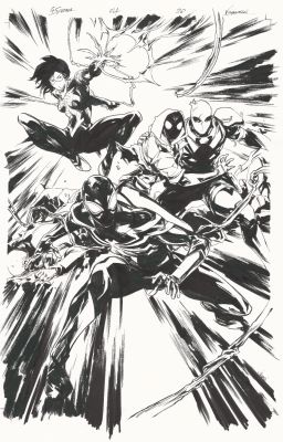 Paolo Villanelli - All-New Spider-Gwen: Ghost-Spider #4 P. 20