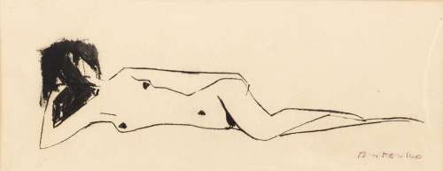 Bohdan Butenko (1931 - 2019) | Bohdan Butenko | Ilustracja do poematu "Man Ray" Paula Eluarda | Desa Unicum