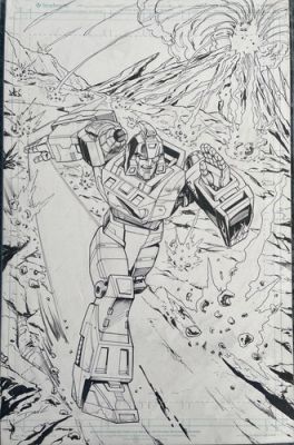 Transformers Original Comic Art Cover Shattered Glass #1 By Dan Khanna 11X17 | eBay US (Buy It Now)