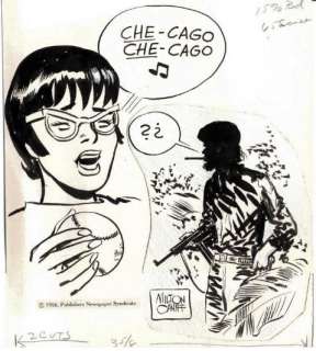 Caniff, Milton | Steve Canyon Promotional piece - 1966 | Art4Comics