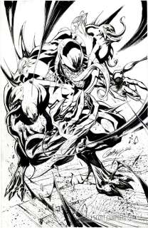 J. Scott Campbell | Original Art: Venom #3 1:100 INCENTIVE | J. Scott Campbell