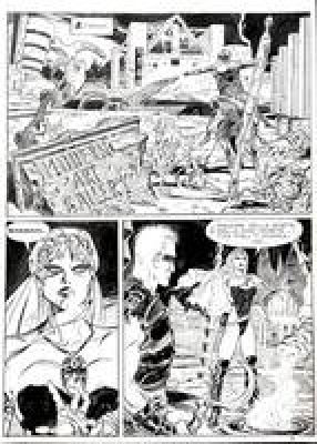 Massimo Rotundo | Original page for Brendon n. 1. Cm. 25x34,5. Ink. Code 2306. | Segni e Disegni