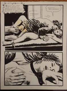 - Jolanda de Almaviva, Milo Manara #45 - original page - Page volante - EO (1972) | Catawiki