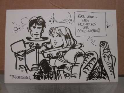 Mézières, Jean-Claude - Dessin original (publié) - Valerian et Laureline - (2018) | Catawiki