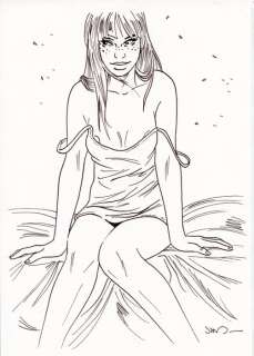 Jim (Terrasson, Thierry)  - Originele tekening - Marie - Een nacht in Rome - (2018) | Catawiki