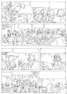 Andrea Ferraris  - 2 tavole originali - Uncle Scrooge - Anders And&Co - Art original - (2016) | Catawiki