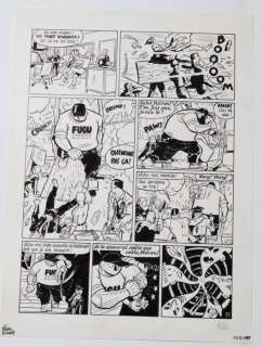 Schwartz, Olivier - Planche originale - Inspecteur Bayard T.10 - Coups de feu Ã  New York  - (1999) | Catawiki