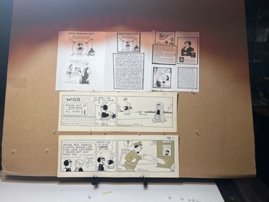 Original Ernie Bushmiller 2-Nancy Weekly’s: 1973 Wigs & A Long Love Letter | eBay US (Buy It Now)