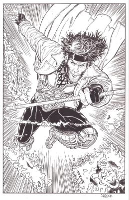 Gambit 11x17 by Steve Skroce | Raremarq (Buy It Now)