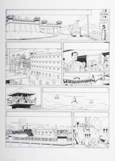 Sterne, René (1952–2... | Planche originale encre de chine, Blake et Mortimer... | Stanley’s Auction