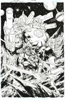 V Ken Marion - V Ken Marion - Green Lantern Kyle Rayner & Kilowog (DC Promotional Series / Round Robin)