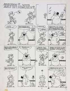 DUPA (Luc Dupanloup... - Lot 187 - DUPA (Luc Dupanloup dit, 1945-2000) Cubitus, "Absurde,...