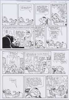 Larcenet, Manu (Né... | LARCENET, Manu (né en 1969) Nic Oumouk. Planche originale... | Coutau Bégarie